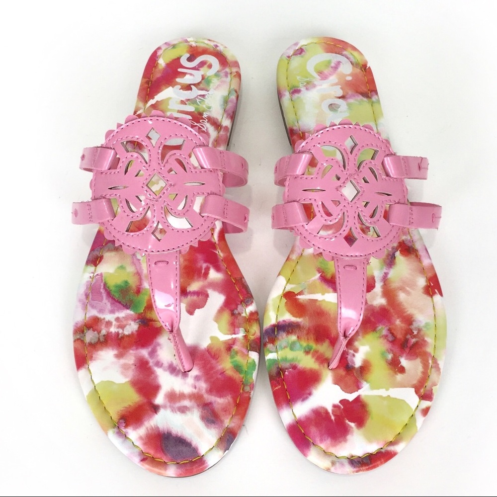 Circus by Sam Edelman Pink Cherri Sandals Sz 9 NEW - Picture 2 of 9